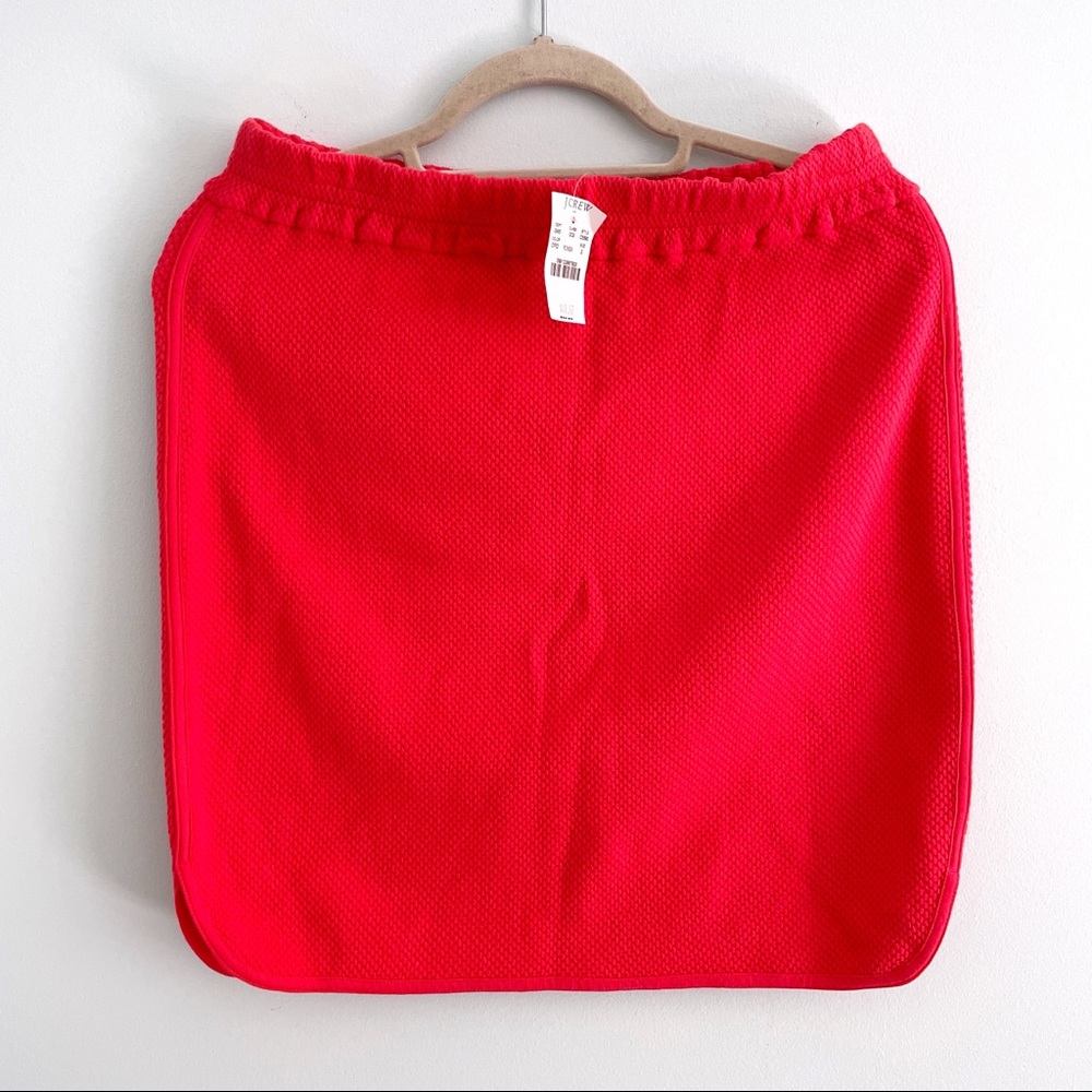 Straight Skirt in a Comfy Stretch Terry Knit for the Beach or Water Activities